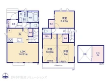 【東京都/立川市富士見町】立川市富士見町3丁目 新築一戸建て 間取り図