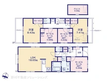 【東京都/大田区東馬込】大田区東馬込2丁目 新築一戸建て 間取り図