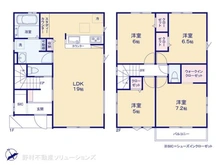 【愛知県/名古屋市西区こも原町】名古屋市西区こも原町 中古一戸建て 間取り図
