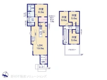 【愛知県/名古屋市西区上堀越町】名古屋市西区上堀越町1丁目 新築一戸建て 間取り図