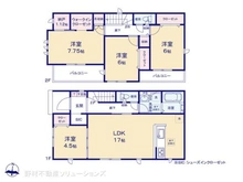 【愛知県/名古屋市西区清里町】名古屋市西区清里町 新築一戸建て 間取り図