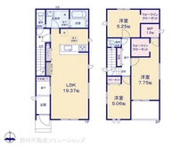 【愛知県/名古屋市西区城町】名古屋市西区城町 新築一戸建て 間取り図