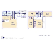【愛知県/名古屋市北区北久手町】名古屋市北区北久手町 新築一戸建て 間取り図