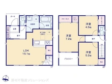 【愛知県/名古屋市名東区梅森坂】名古屋市名東区梅森坂1丁目 新築一戸建て 間取り図