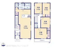 【愛知県/名古屋市千種区今池南】名古屋市千種区今池南 新築一戸建て 間取り図