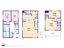【愛知県/名古屋市瑞穂区津賀田町】名古屋市瑞穂区津賀田町3丁目 新築一戸建て 間取り図