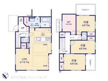 【愛知県/名古屋市名東区貴船】名古屋市名東区貴船2丁目 新築一戸建て 間取り図