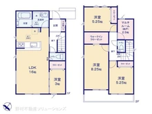 【愛知県/名古屋市天白区平針南】名古屋市天白区平針南2丁目 新築一戸建て 間取り図
