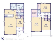 【愛知県/名古屋市天白区平針南】名古屋市天白区平針南2丁目 新築一戸建て 間取り図