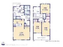 【愛知県/名古屋市西区清里町】名古屋市西区清里町 新築一戸建て 間取り図
