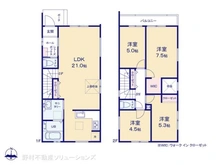 【愛知県/名古屋市守山区小幡】名古屋市守山区小幡2丁目 新築一戸建て 間取り図