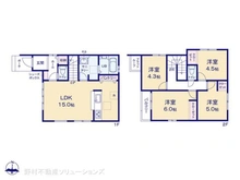 【愛知県/名古屋市守山区小幡】名古屋市守山区小幡2丁目 新築一戸建て 間取り図