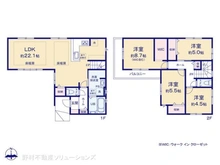 【愛知県/名古屋市瑞穂区平郷町】名古屋市瑞穂区平郷町3丁目 新築一戸建て 間取り図