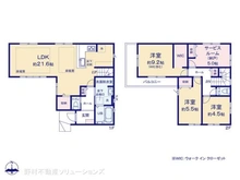 【愛知県/名古屋市瑞穂区平郷町】名古屋市瑞穂区平郷町3丁目 新築一戸建て 間取り図