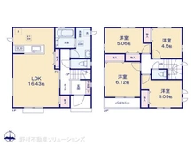 【愛知県/名古屋市守山区小幡】名古屋市守山区小幡4丁目 新築一戸建て 間取り図