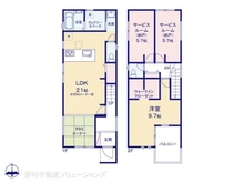 【愛知県/名古屋市西区清里町】名古屋市西区清里町 新築一戸建て 間取り図