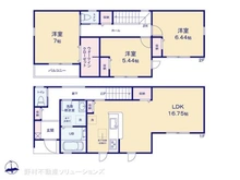 【愛知県/名古屋市天白区山根町】名古屋市天白区山根町 新築一戸建て 間取り図