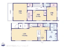 【愛知県/名古屋市天白区山根町】名古屋市天白区山根町 新築一戸建て 間取り図