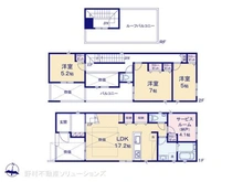 【愛知県/名古屋市昭和区塩付通】名古屋市昭和区塩付通7丁目 新築一戸建て 間取り図