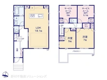 【愛知県/名古屋市名東区猪子石】名古屋市名東区猪子石1丁目 新築一戸建て 間取り図