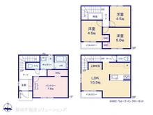 【愛知県/名古屋市瑞穂区萩山町】名古屋市瑞穂区萩山町2丁目 新築一戸建て 間取り図