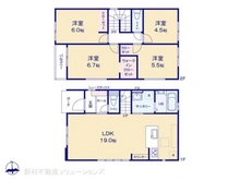【愛知県/名古屋市西区栄生】名古屋市西区栄生1丁目 新築一戸建て 間取り図