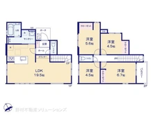 【愛知県/名古屋市千種区池上町】名古屋市千種区池上町1丁目 新築一戸建て 間取り図