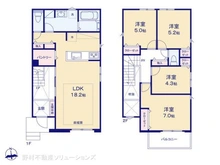 【愛知県/名古屋市千種区南明町】名古屋市千種区南明町3丁目 新築一戸建て 間取り図