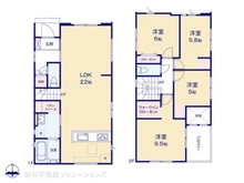 【愛知県/名古屋市北区金田町】名古屋市北区金田町5丁目 新築一戸建て 間取り図