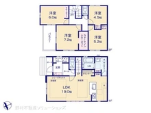 【愛知県/名古屋市天白区福池】名古屋市天白区福池2丁目 新築一戸建て 間取り図