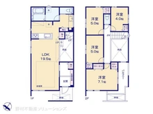 【愛知県/名古屋市名東区若葉台】名古屋市名東区若葉台 新築一戸建て 間取り図