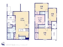 【愛知県/名古屋市瑞穂区井の元町】名古屋市瑞穂区井の元町 新築一戸建て 間取り図