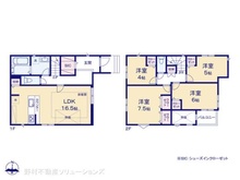 【愛知県/名古屋市千種区下方町】名古屋市千種区下方町5丁目 新築一戸建て 間取り図