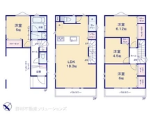 【神奈川県/横浜市磯子区岡村】横浜市磯子区岡村4丁目 新築一戸建て 間取り図