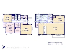 【神奈川県/横浜市磯子区岡村】横浜市磯子区岡村5丁目 新築一戸建て 間取り図