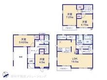 【東京都/北区志茂】北区志茂3丁目 新築一戸建て 間取り図