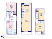 【東京都/北区上十条】北区上十条5丁目 新築一戸建て 間取り図