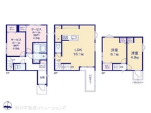 【東京都/北区神谷】北区神谷2丁目 新築一戸建て 間取り図