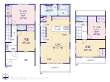【東京都/北区神谷】北区神谷3丁目 新築一戸建て 間取り図