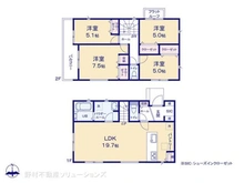 【神奈川県/横浜市旭区今宿東町】横浜市旭区今宿東町 新築一戸建て 間取り図