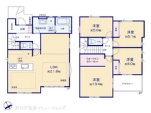 【神奈川県/横浜市瀬谷区橋戸】横浜市瀬谷区橋戸3丁目 新築一戸建て 間取り図