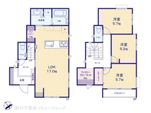 【神奈川県/横浜市泉区上飯田町】横浜市泉区上飯田町 新築一戸建て 間取り図