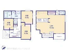 【神奈川県/横浜市泉区上飯田町】横浜市泉区上飯田町 新築一戸建て 間取り図