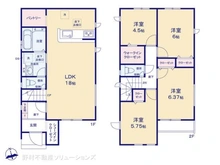 【神奈川県/横浜市泉区和泉町】横浜市泉区和泉町 新築一戸建て 間取り図