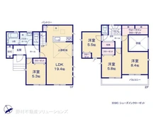 【神奈川県/横浜市旭区小高町】横浜市旭区小高町 新築一戸建て 間取り図