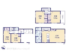 【神奈川県/横浜市旭区二俣川】横浜市旭区二俣川2丁目 新築一戸建て 間取り図
