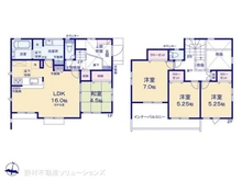 【神奈川県/横浜市旭区中沢】横浜市旭区中沢3丁目 新築一戸建て 間取り図