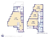 【神奈川県/横浜市旭区白根】横浜市旭区白根6丁目 新築一戸建て 間取り図