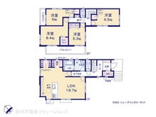 【神奈川県/横浜市旭区今宿町】横浜市旭区今宿町 新築一戸建て 間取り図