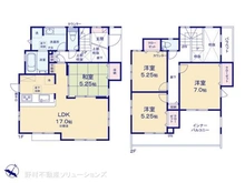 【神奈川県/横浜市瀬谷区北新】横浜市瀬谷区北新 新築一戸建て 間取り図